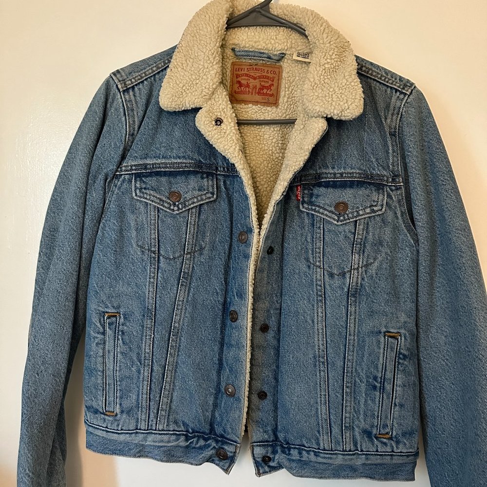 Levi Sherpa Denim Jacket